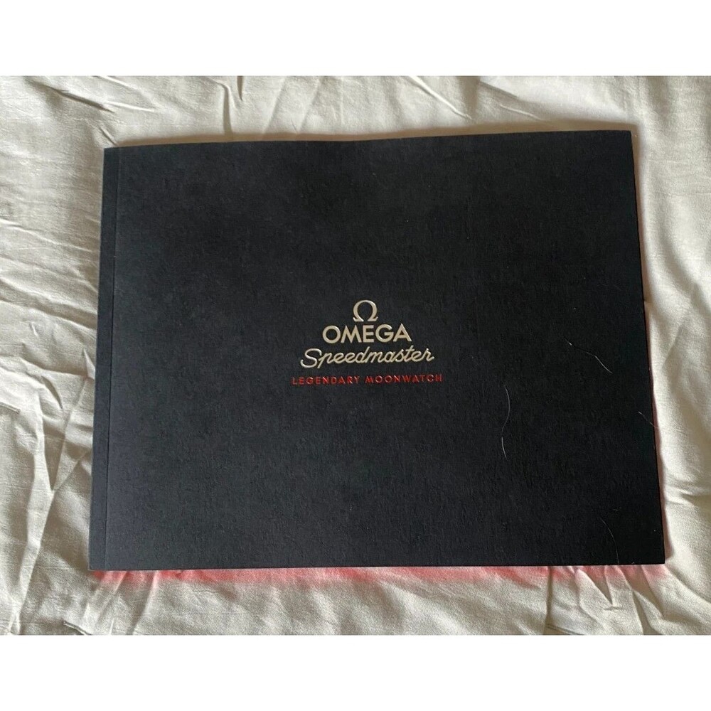 OMEGA SPEEDMASTER LEGENDARY MOONWATCH BOOKLET Brochure History Book NEW